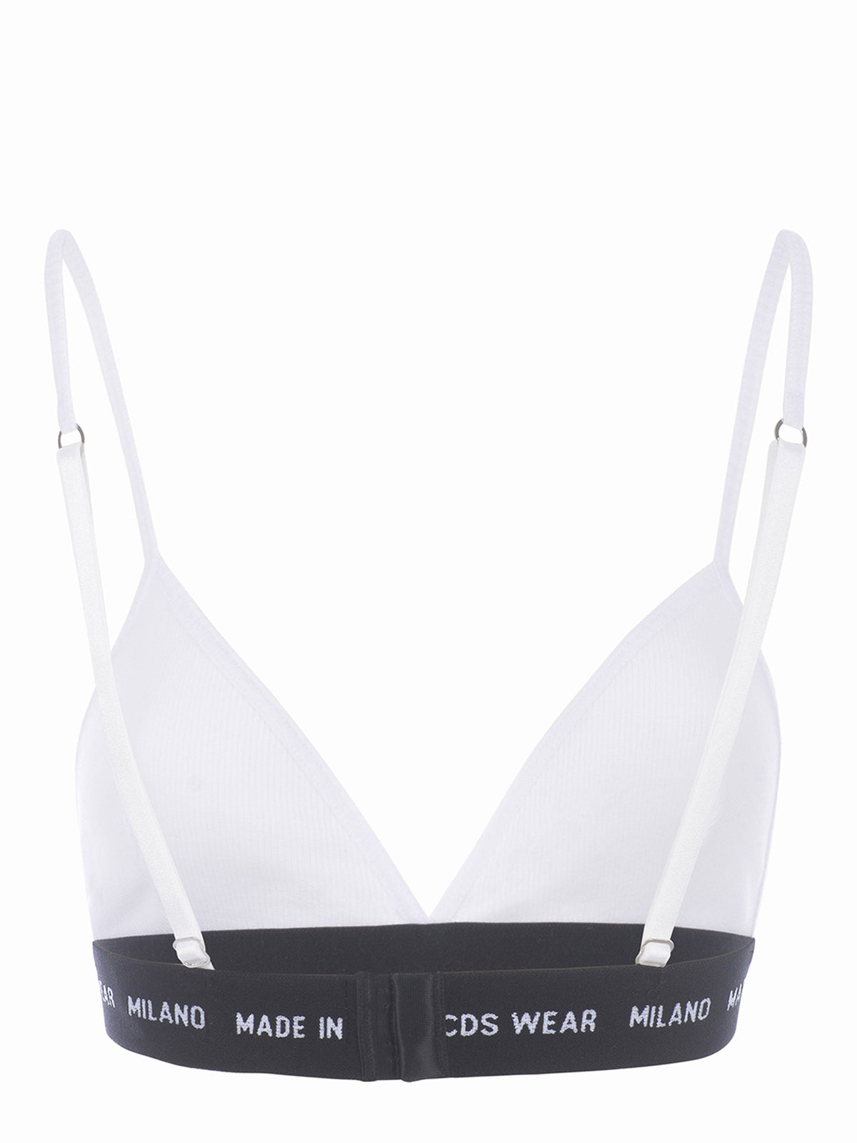 GCDS Bra SS21W010200 WHITE White