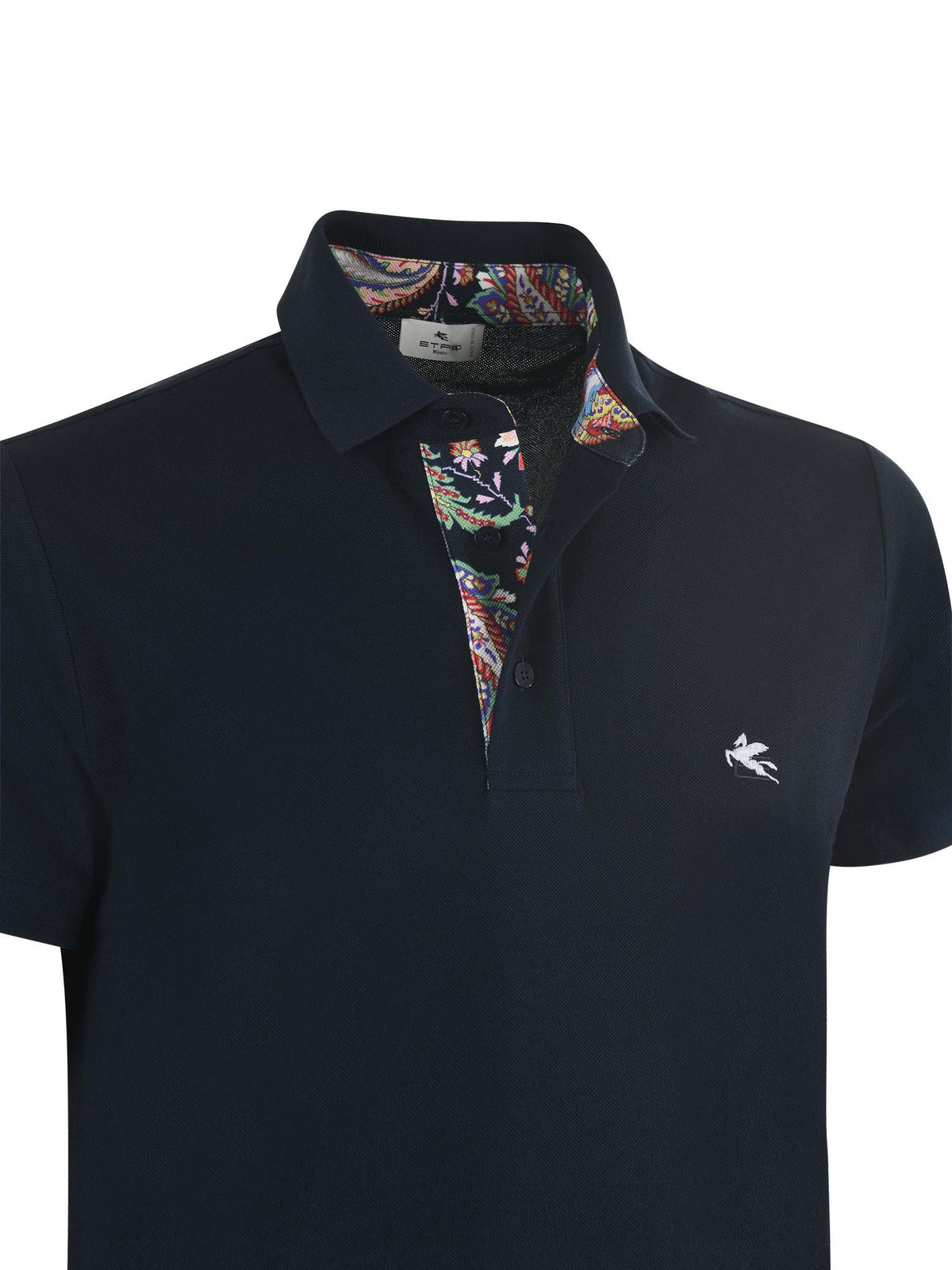 ETRO Polo 1Y142 9440-200 Dark blue