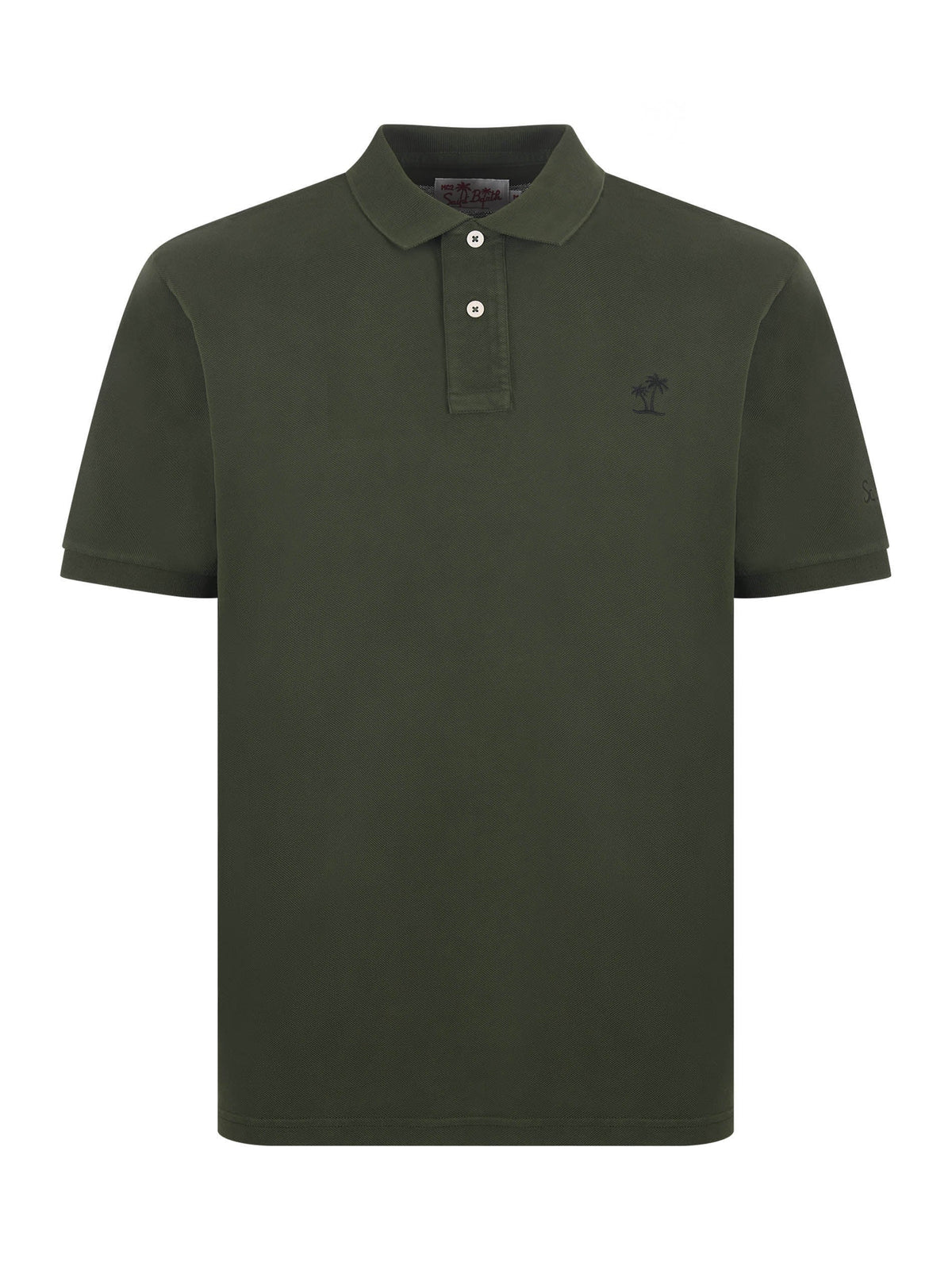 MC2 SAINT BARTH Polo BEVERLY HILLS 00286D Dark green