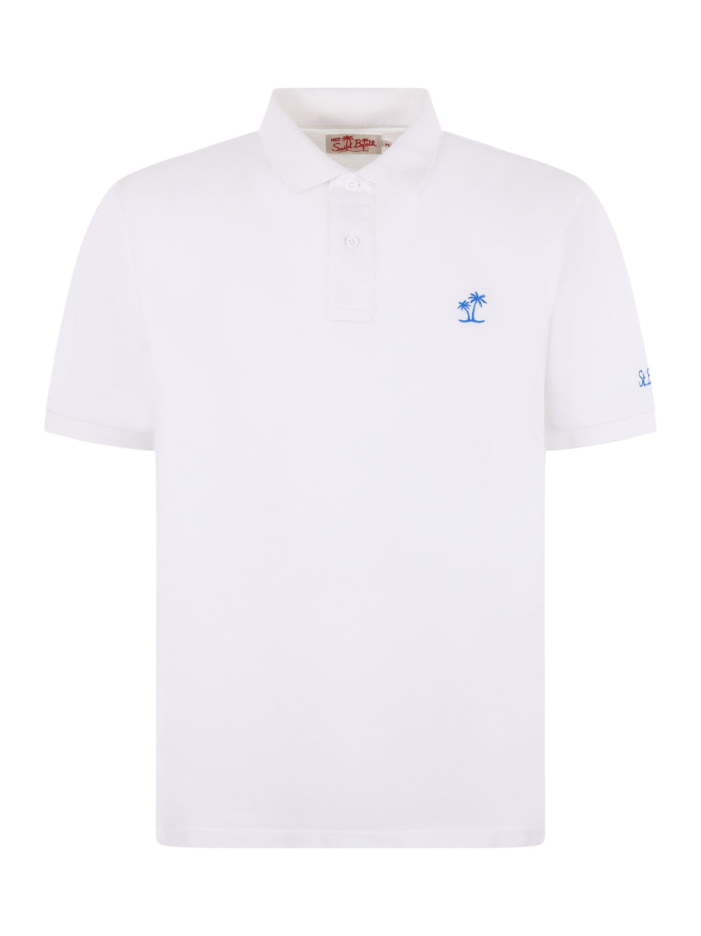 MC2 SAINT BARTH Polo BEVERLY HILLS 00481D White
