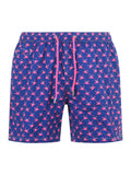 MC2 SAINT BARTH Swimwear COMFORT LIGHT 04053D Blue/Neon Pink