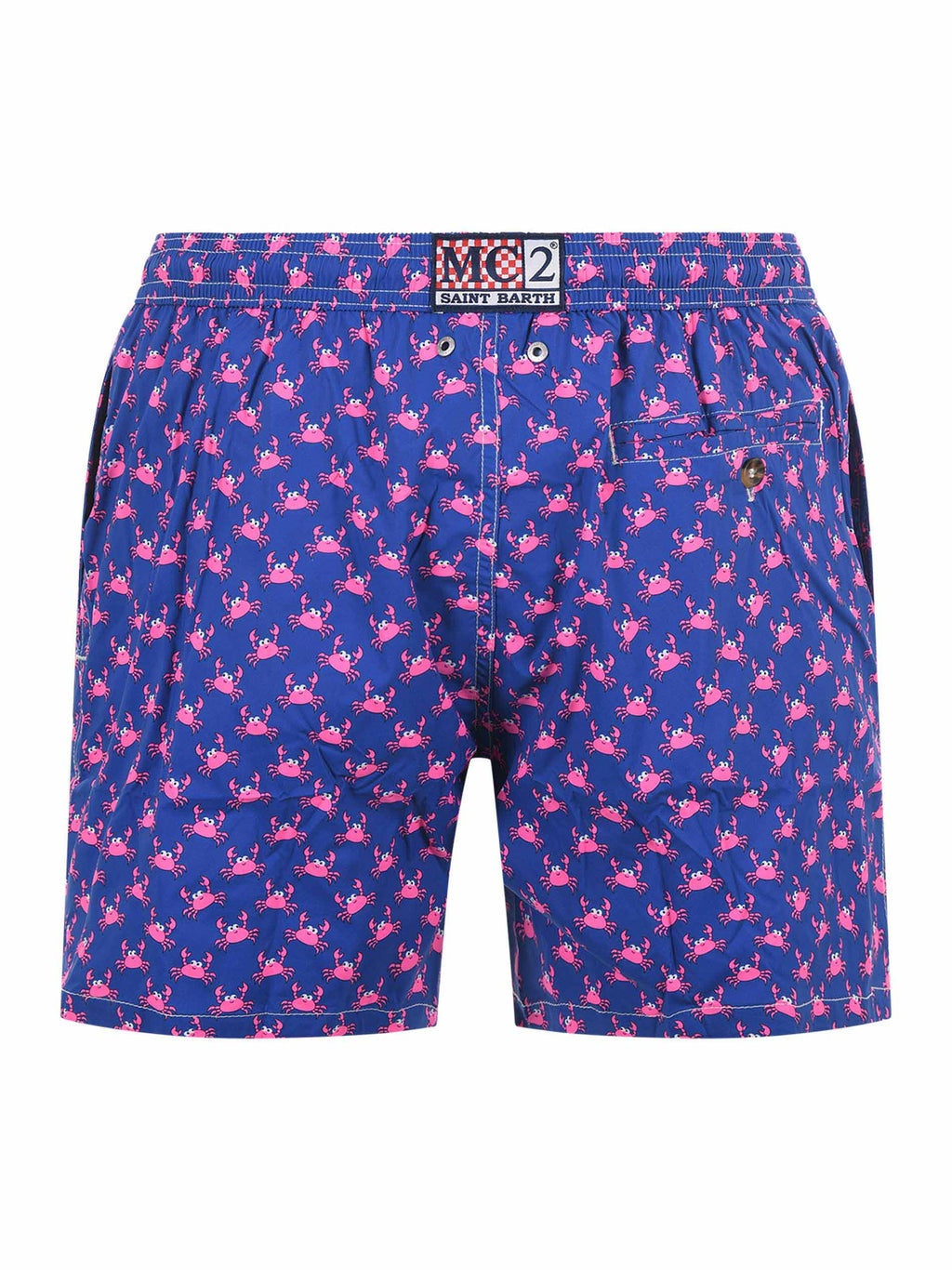 MC2 SAINT BARTH Swimwear COMFORT LIGHT 04053D Blue/Neon Pink