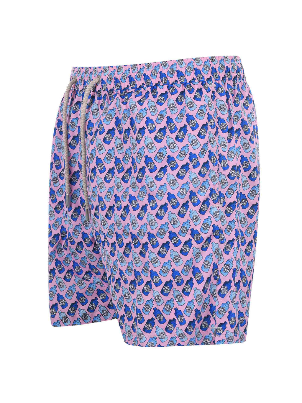 MC2 SAINT BARTH LIGHTING MICRO Swim Trunks 06245D Pink/Light Blue