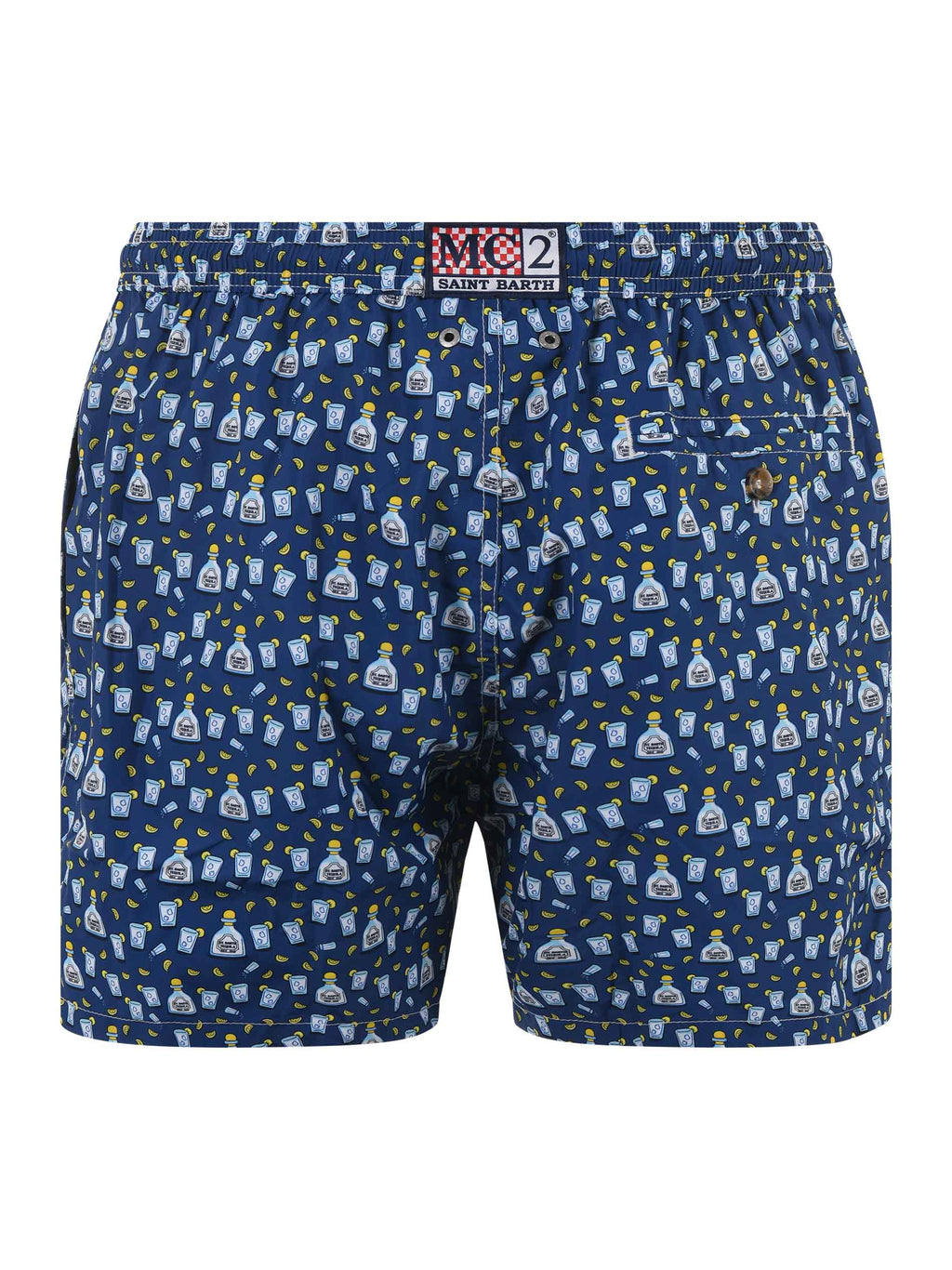MC2 SAINT BARTH Swimwear LIGHTING MICRO 06286D Blue
