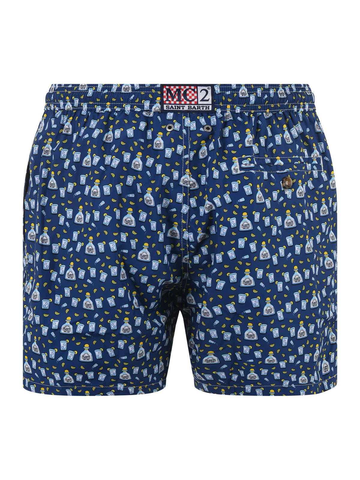 MC2 SAINT BARTH Swimwear LIGHTING MICRO 06286D Blue