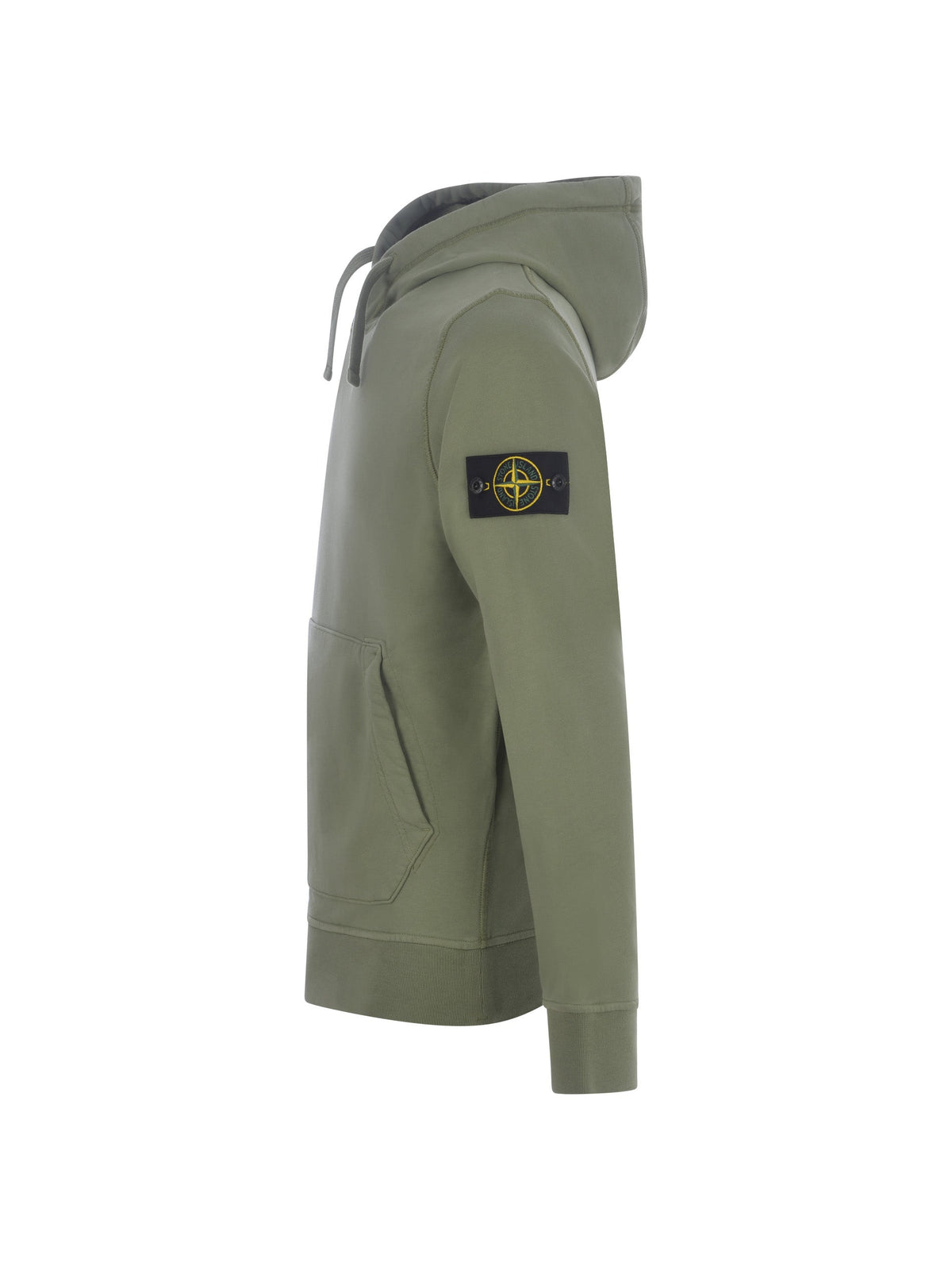 STONE ISLAND Hoodies 64151 V0055 Military green