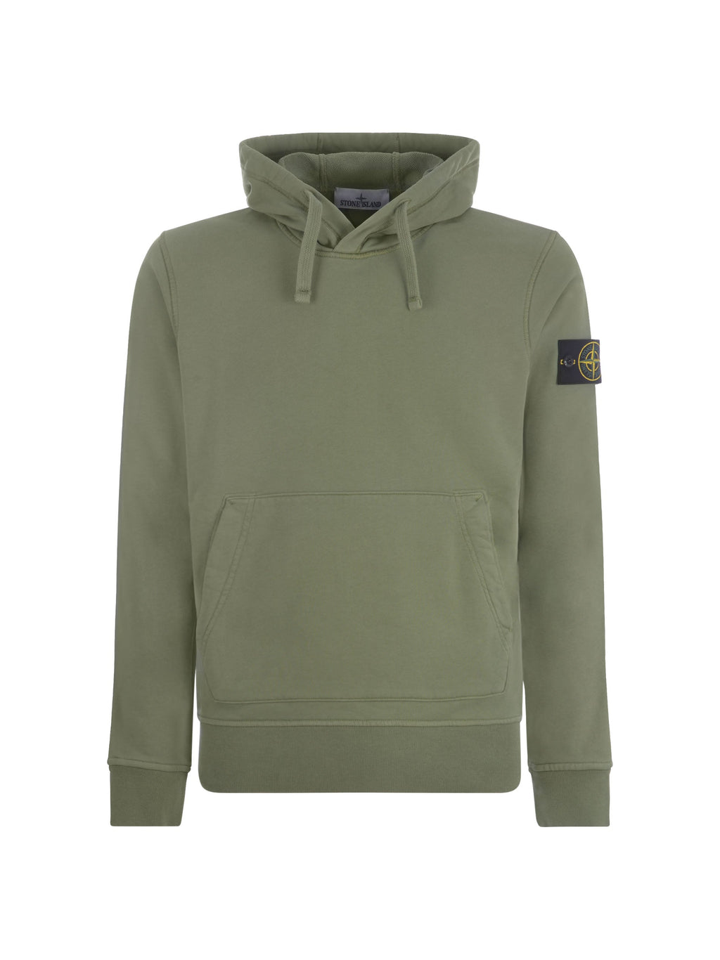 STONE ISLAND Hoodies 64151 V0055 Military green