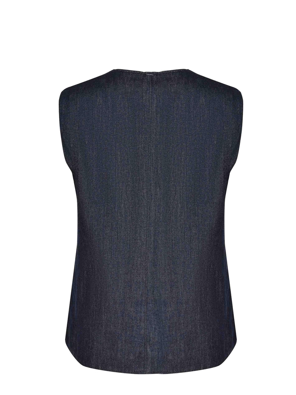 S MAXMARA Vest 2529156011600 299-001 Dark denim
