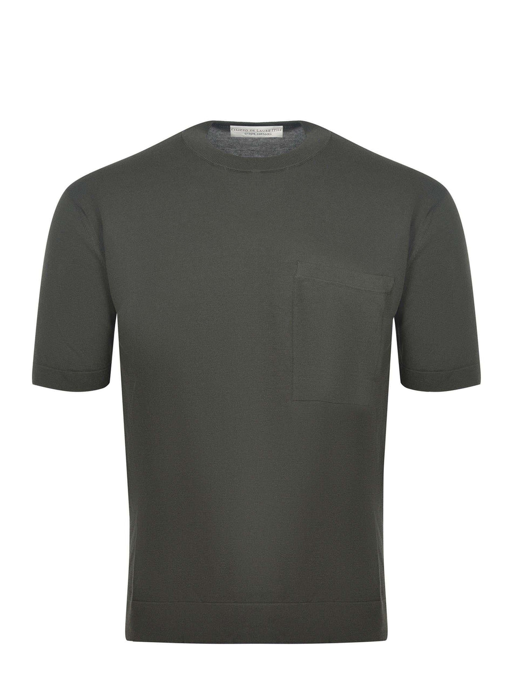 FILIPPO DE LAURENTIS T-shirt TS0MCTOV CR14R-570 Military Green