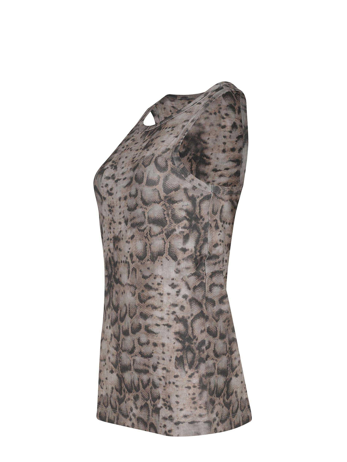 PINKO Tank tops 106919-A3DP CZ9 Python print
