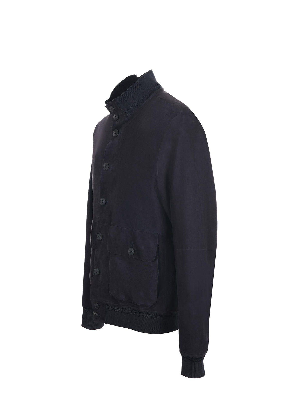 THE JACK LEATHERS RIVS-SUED 09 Dark Blue Jackets