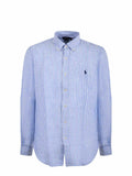 POLO RALPH LAUREN Shirts 710982143 001 Light Blue/White