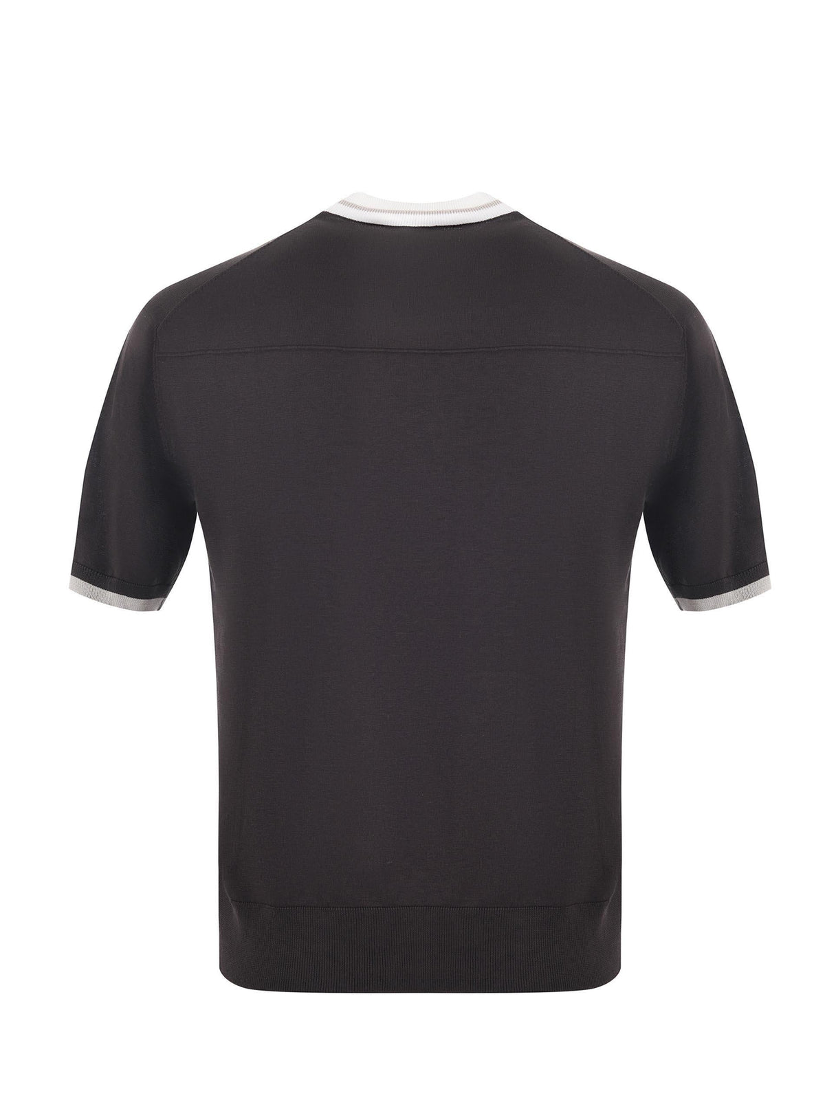 PAOLO PECORA Knitwear A032 F200-2345 Brown/Ivory
