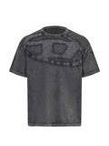 DIESEL T-shirt A19545 0HGBX-9XXA Anthracite grey