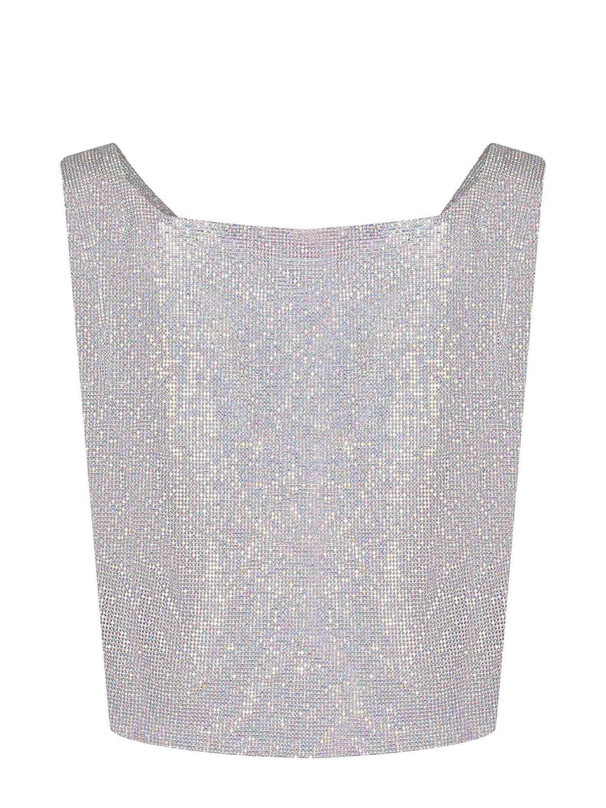 TWENTY FOURHAITCH Top A0092-NEW ATENE CRYSTAL Multicolor