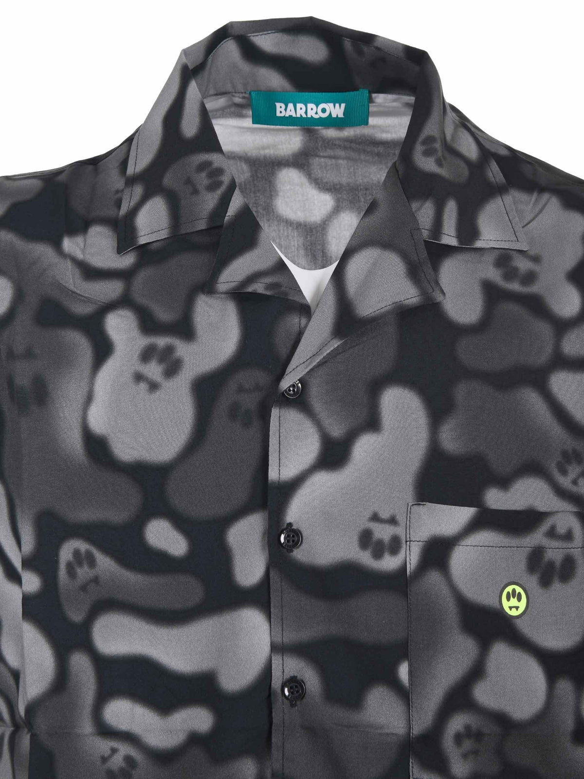 BARROW Shirts S6BWUASI113 110 Black/Grey