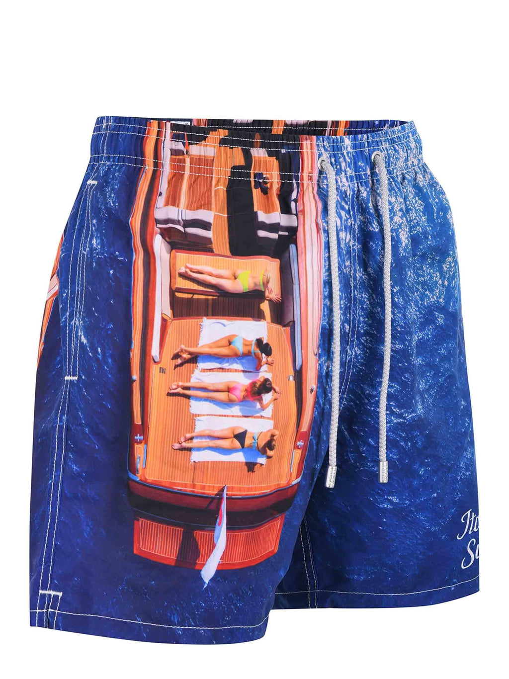 MC2 SAINT BARTH T-shirt GUS0009 08217L Blue/multicolor