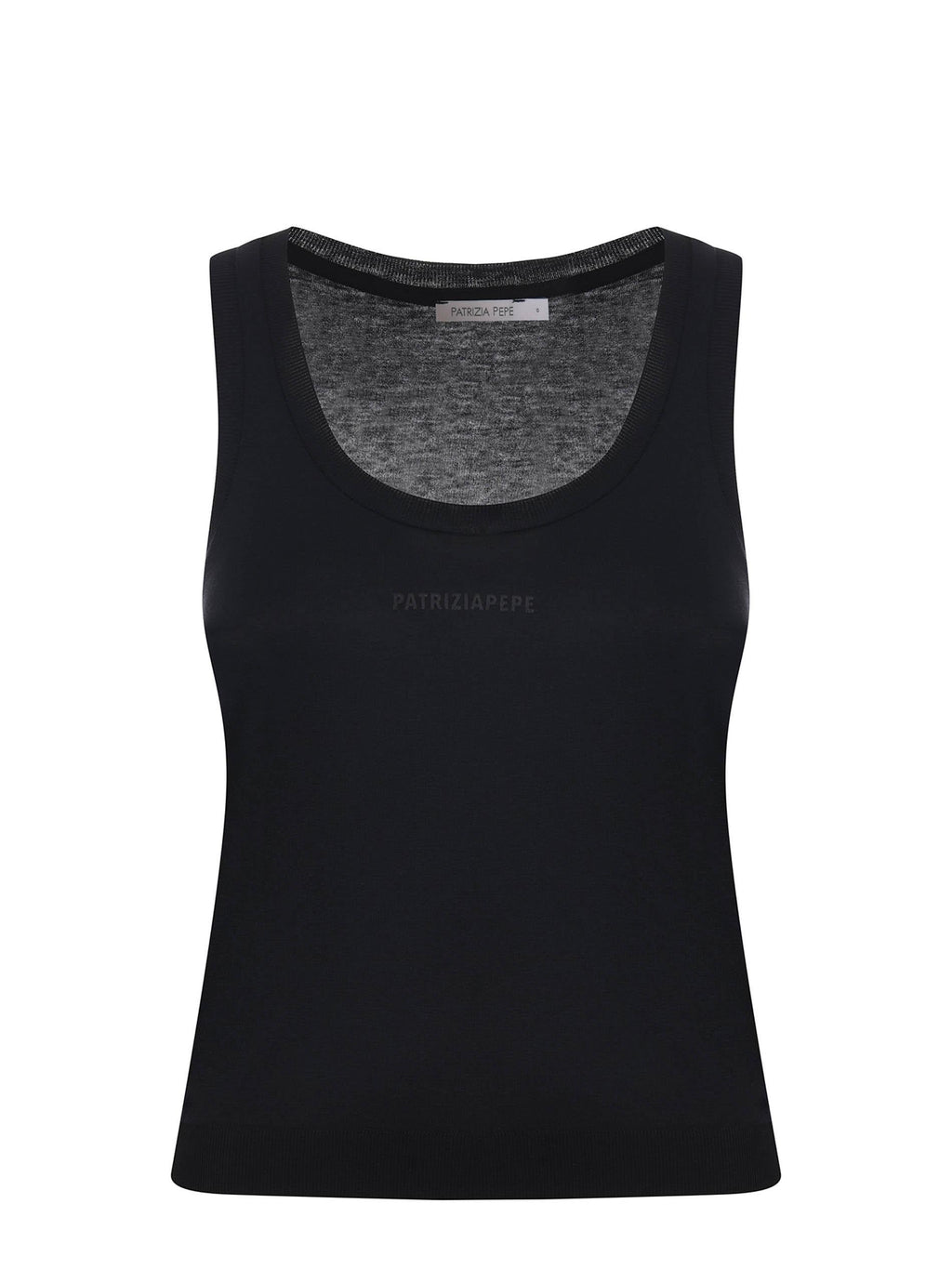 PATRIZIA PEPE Tank Tops 2M4543-J419 K103 Black