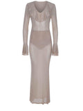 TWENTY FOURHAITCH Abiti A0087-COVE NUDE Nude