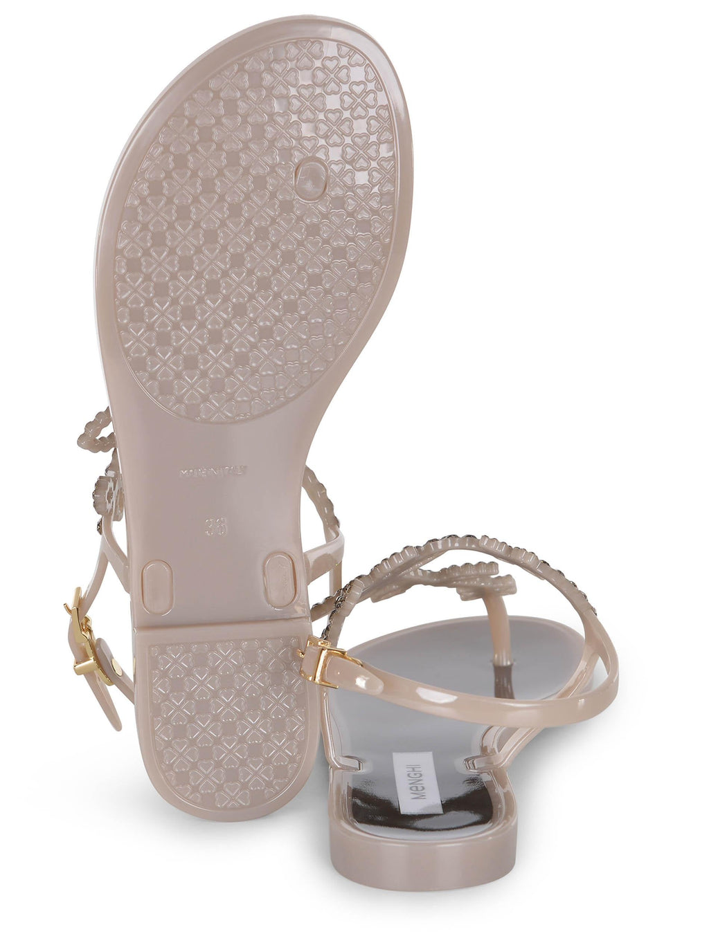 MENGHI Sandals 110-SW CUMINO GEL Dove Gray