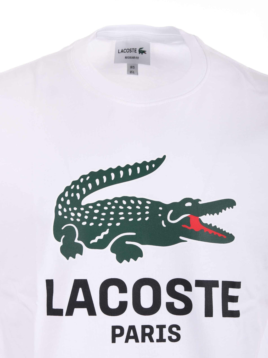 LACOSTE T-shirt TH5634 001 White
