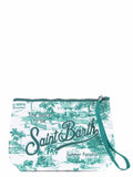 MC2 SAINT BARTH Pouch ALIN001 03839L Green/white