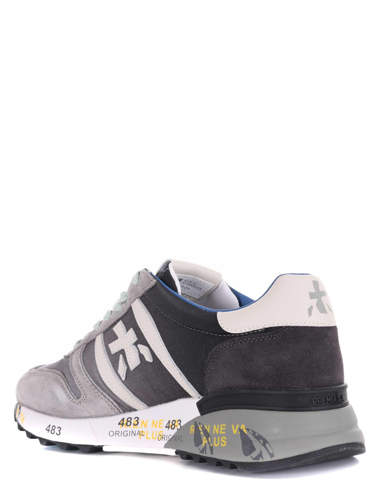 PREMIATA Sneakers LANDER 4586 Grey/Dark Blue