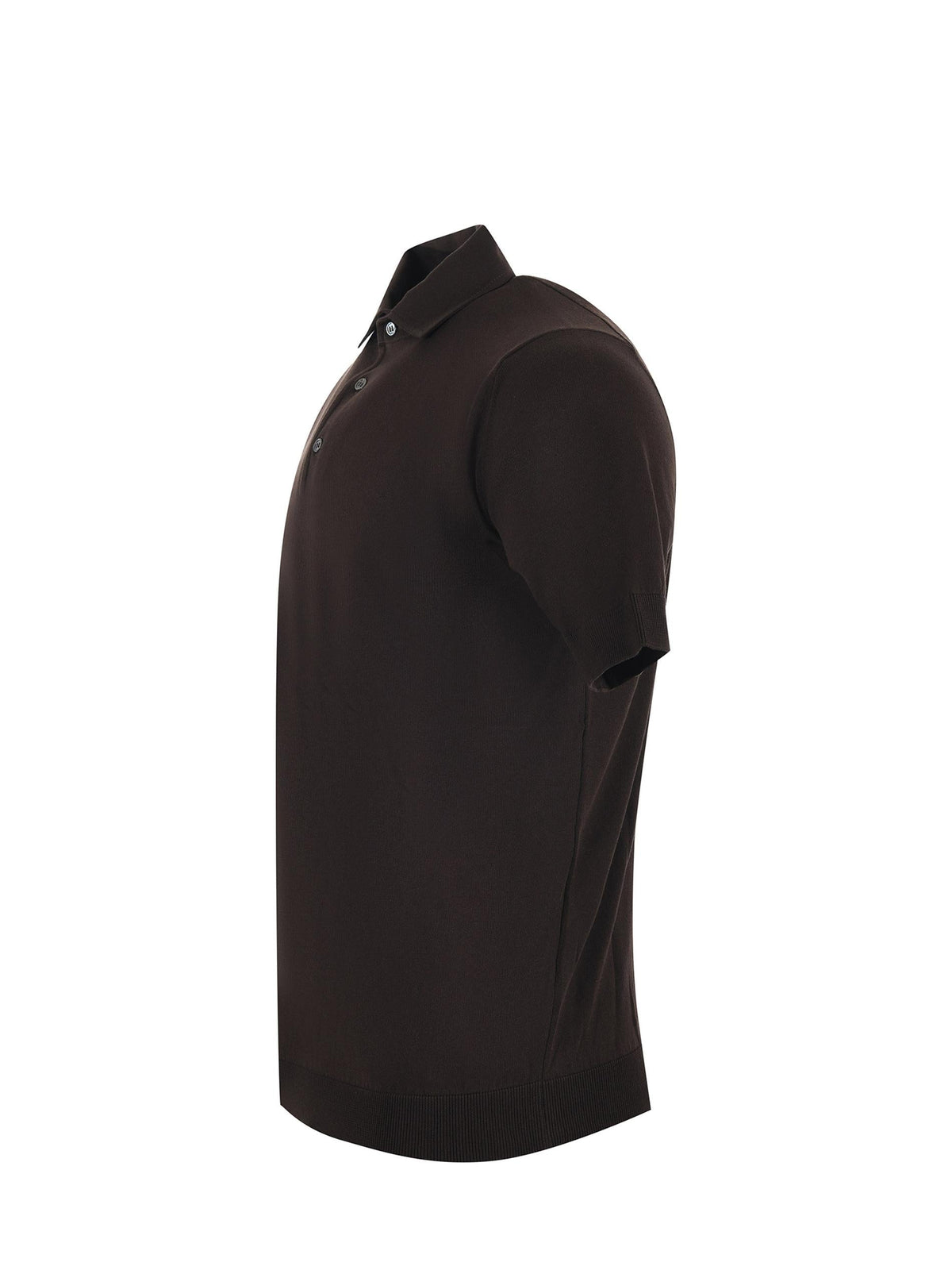 FILIPPO DE LAURENTIS Polo PL1MCPAR CR14R-190 Dark Brown