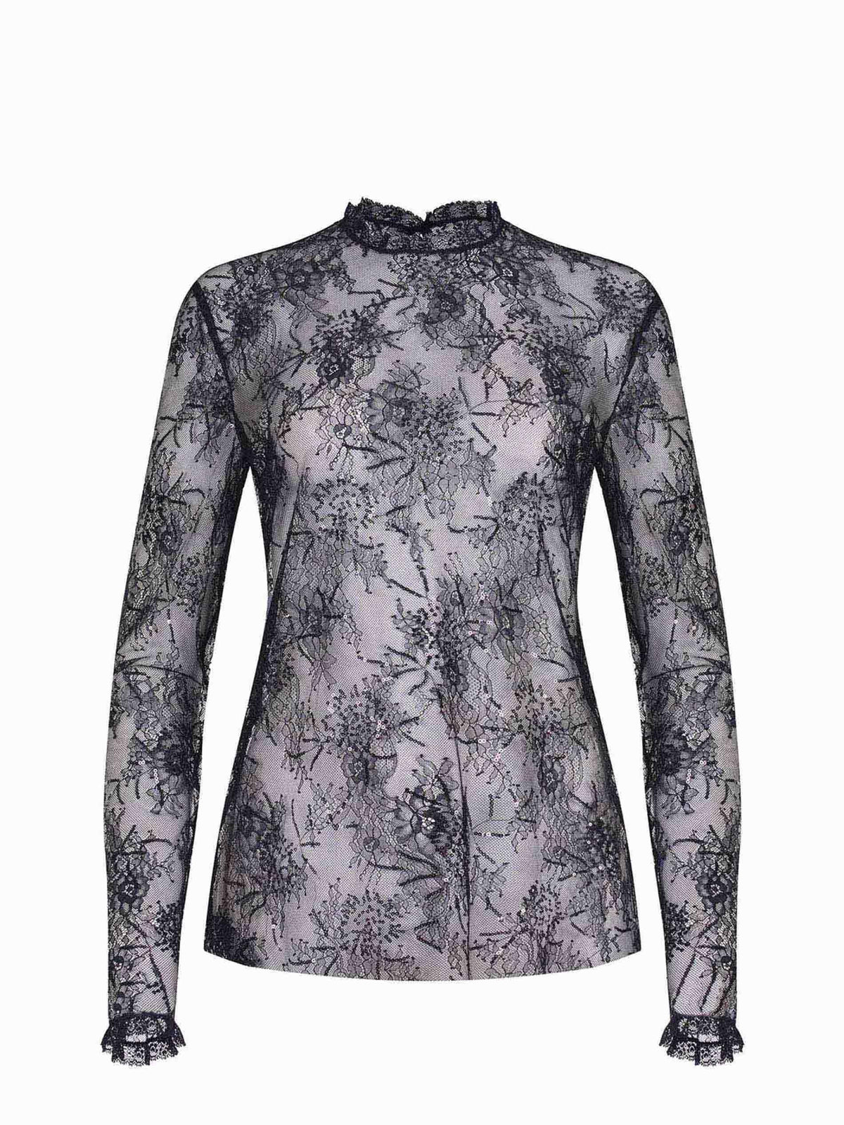 ALBERTA FERRETTI Shirts 0218 1620-0555 Black