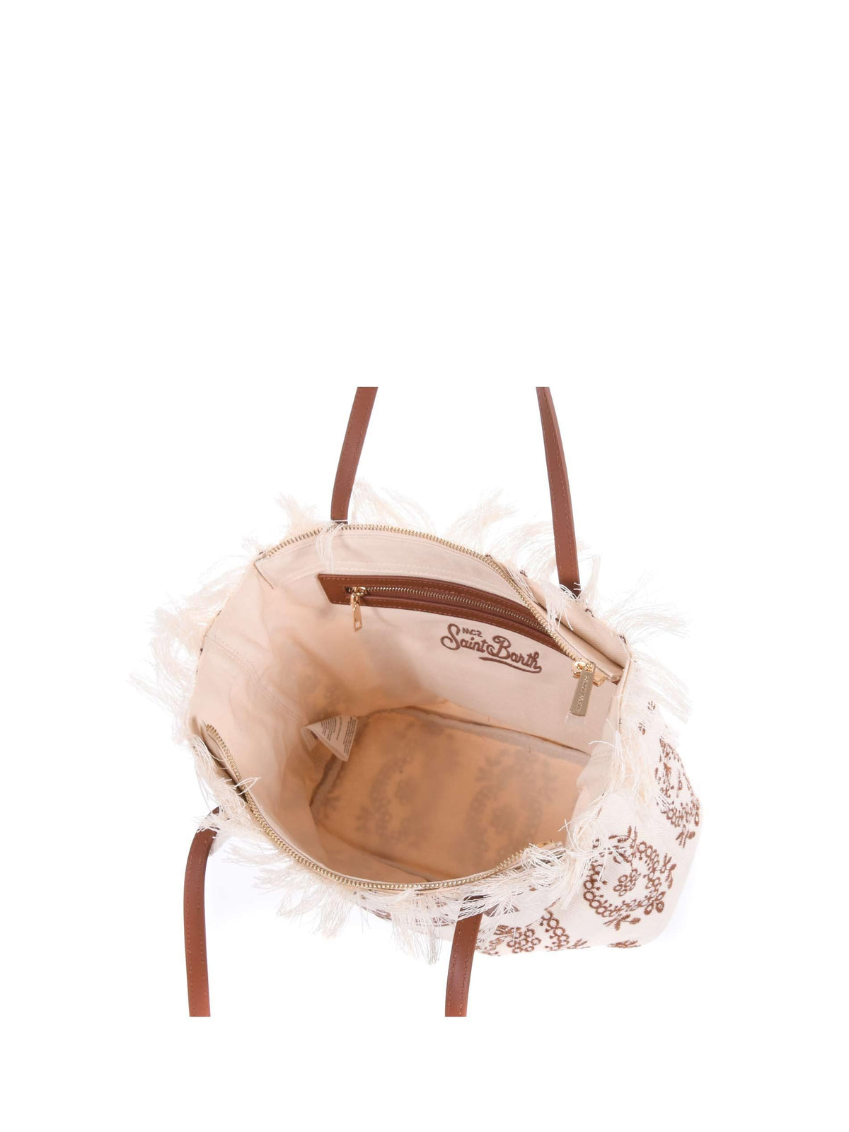 MC2 SAINT BARTH Bags CBMF001 01772L Ivory/Brown