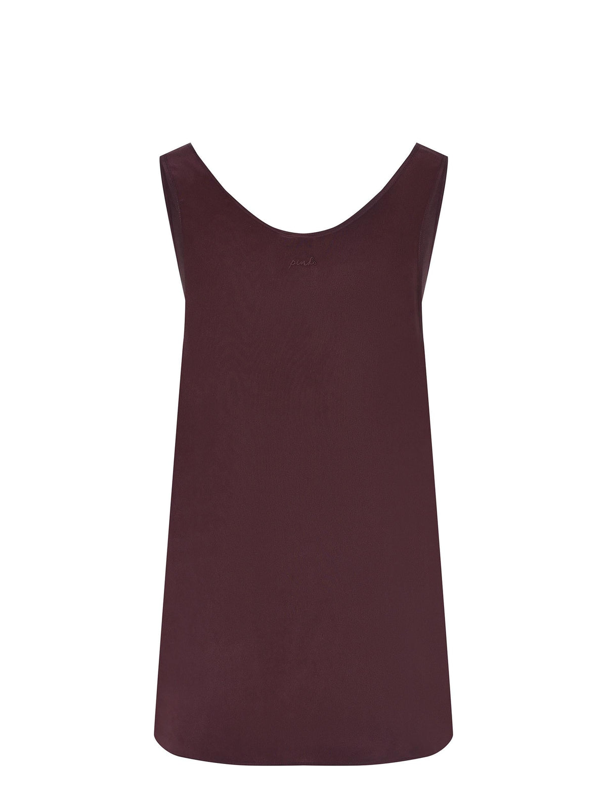 PINKO Tank Tops 104670-A2T7 RR7 Burgundy