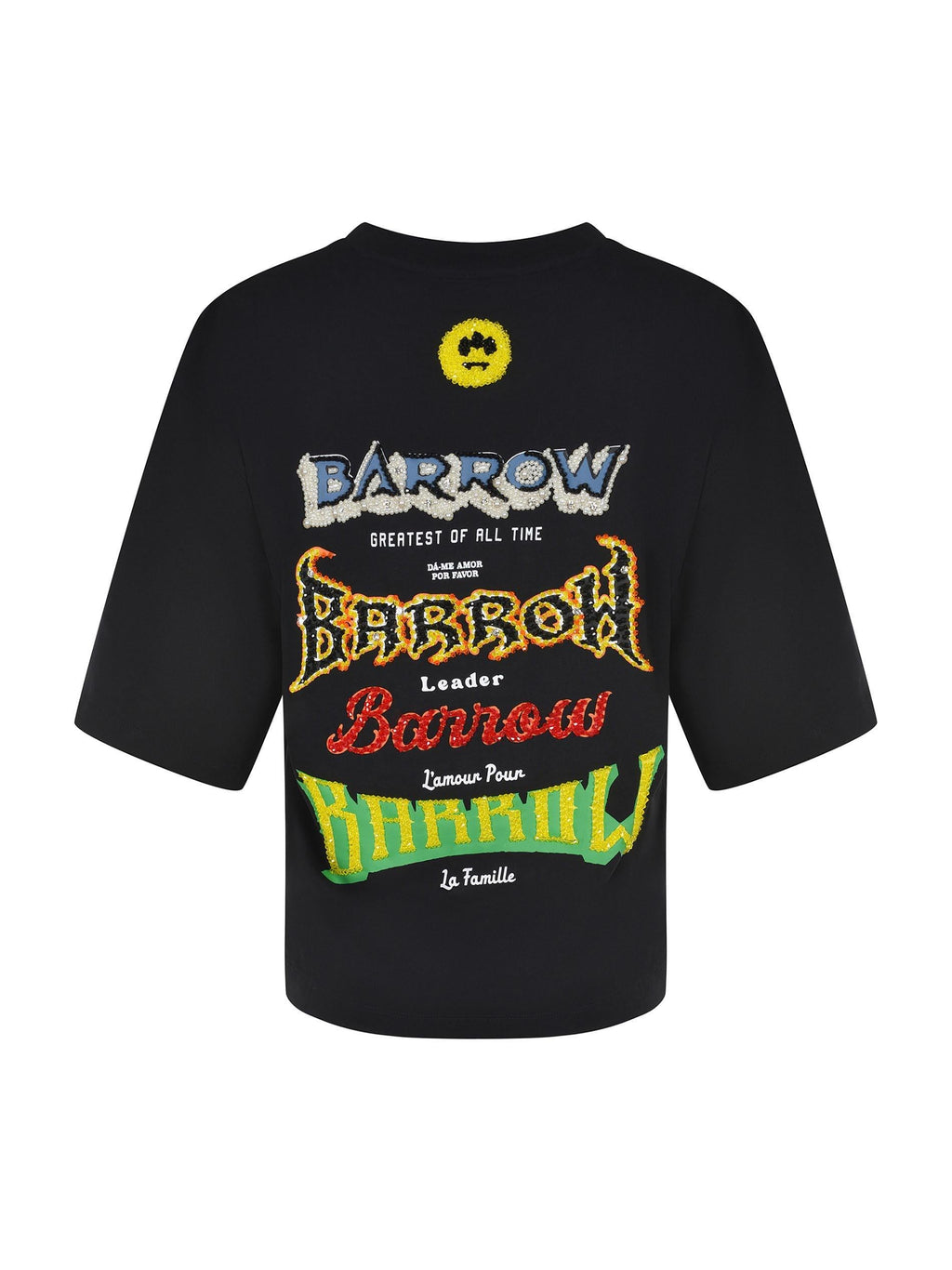 BARROW T-shirt S6BWWOTH123 110 Black