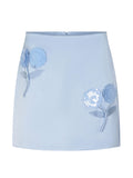 SELF-PORTRAIT Skirts SS26-174SK Light Blue