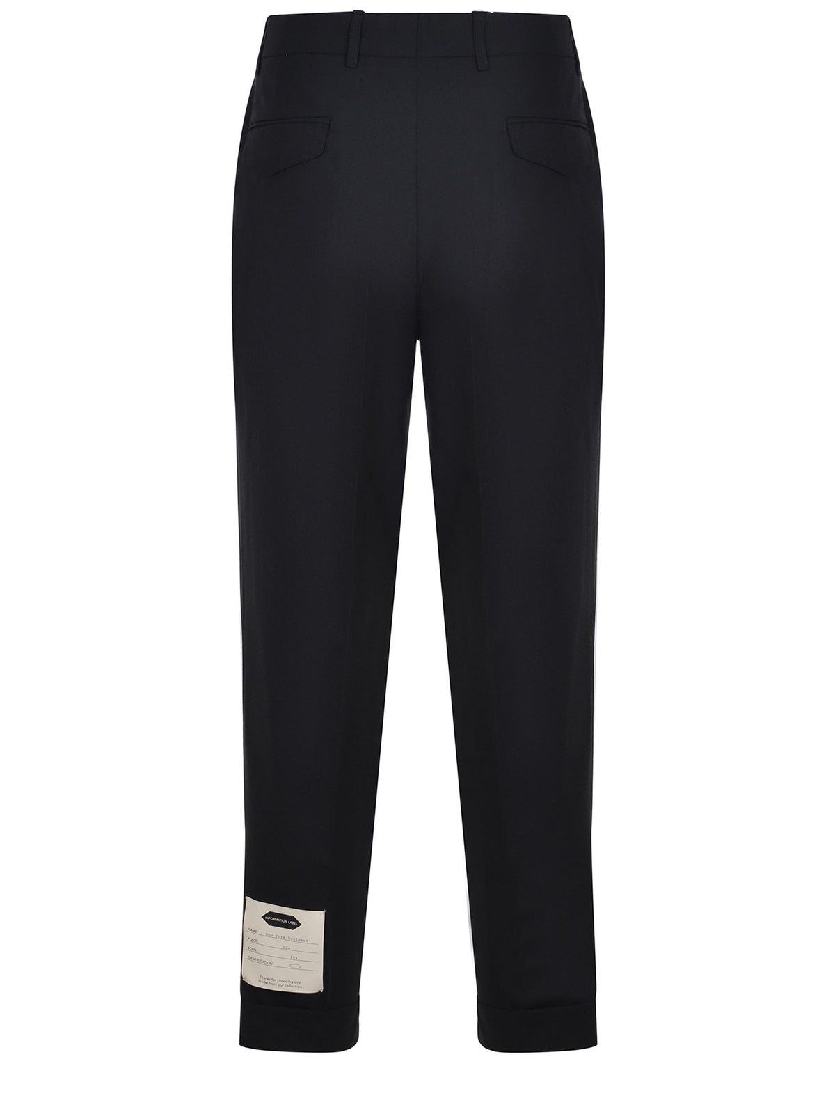 NEW YORK RESIDENT JOHN 02 Trousers Black