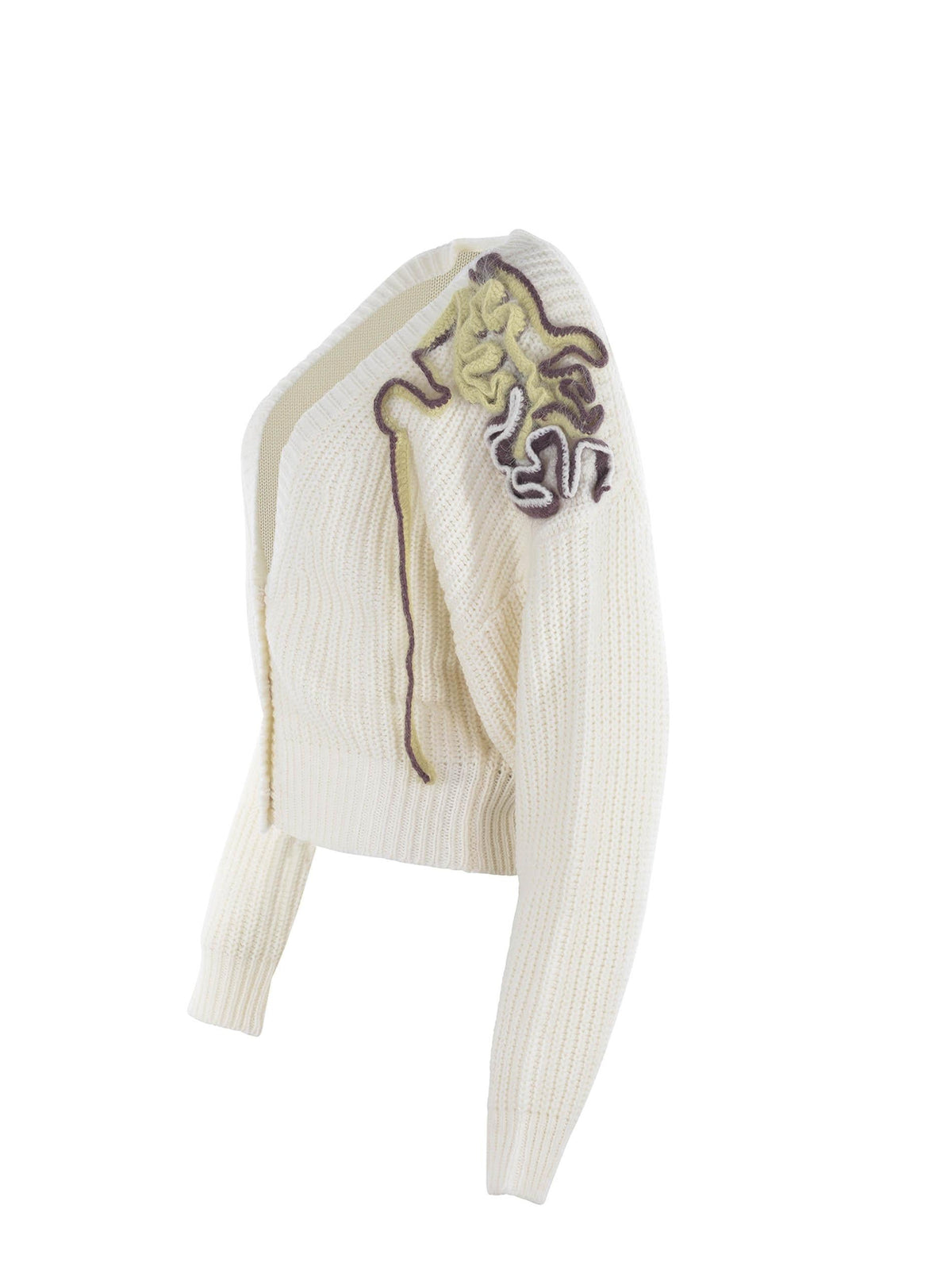 ALYSI Sweaters 254419 A4054-TE Off white