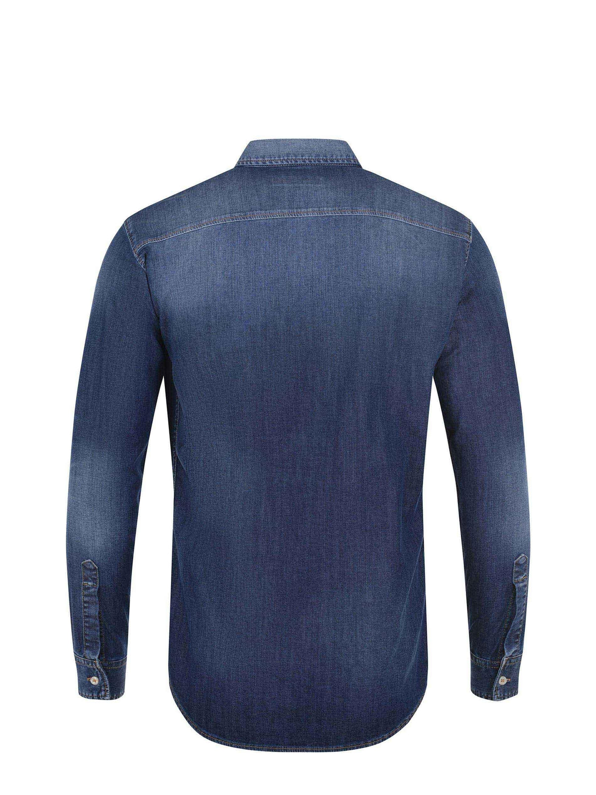 DSQUARED Shirts S74DM0905 S30341-470 Dark blue