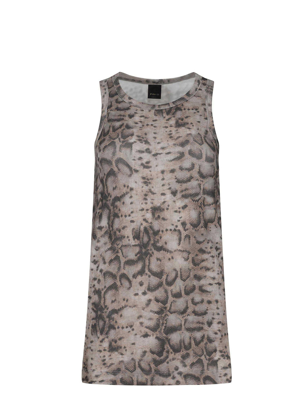 PINKO Tank tops 106919-A3DP CZ9 Python print