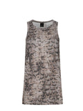 PINKO Tank tops 106919-A3DP CZ9 Python print