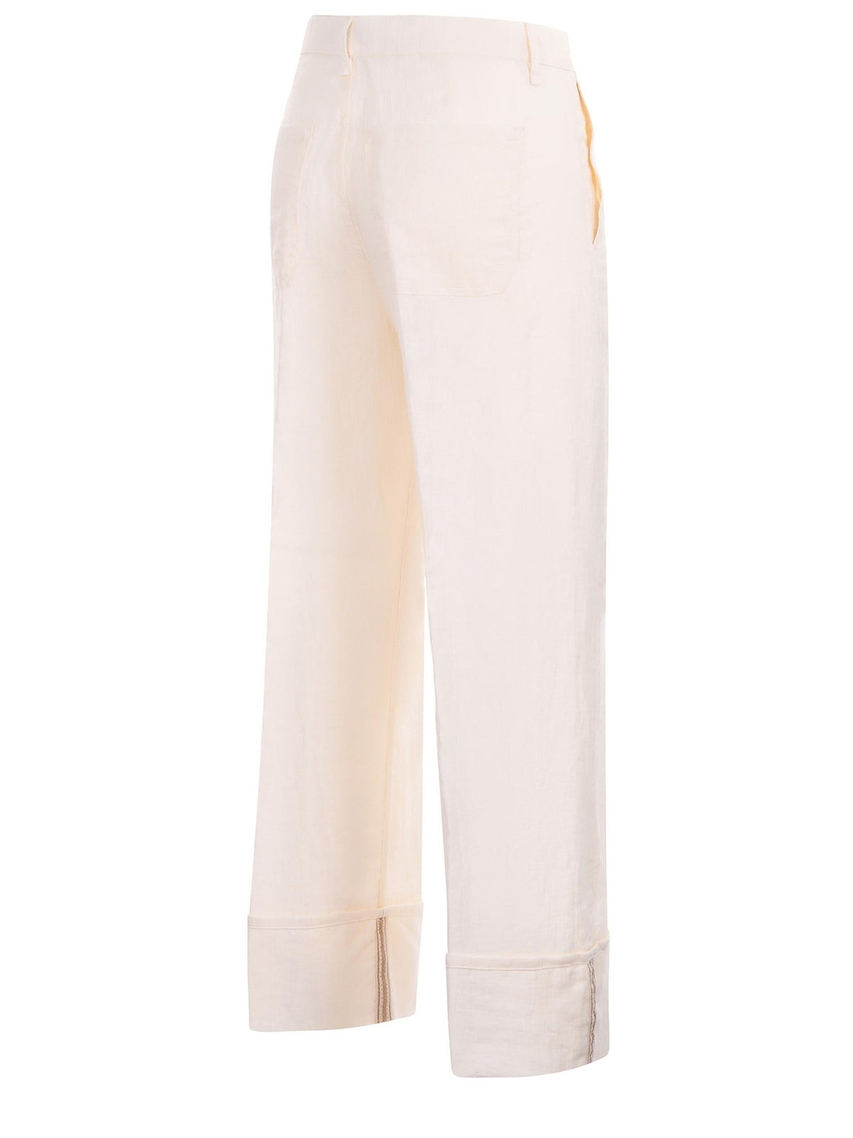 SEVENTY Trousers PT1403 460206-006 Ivory