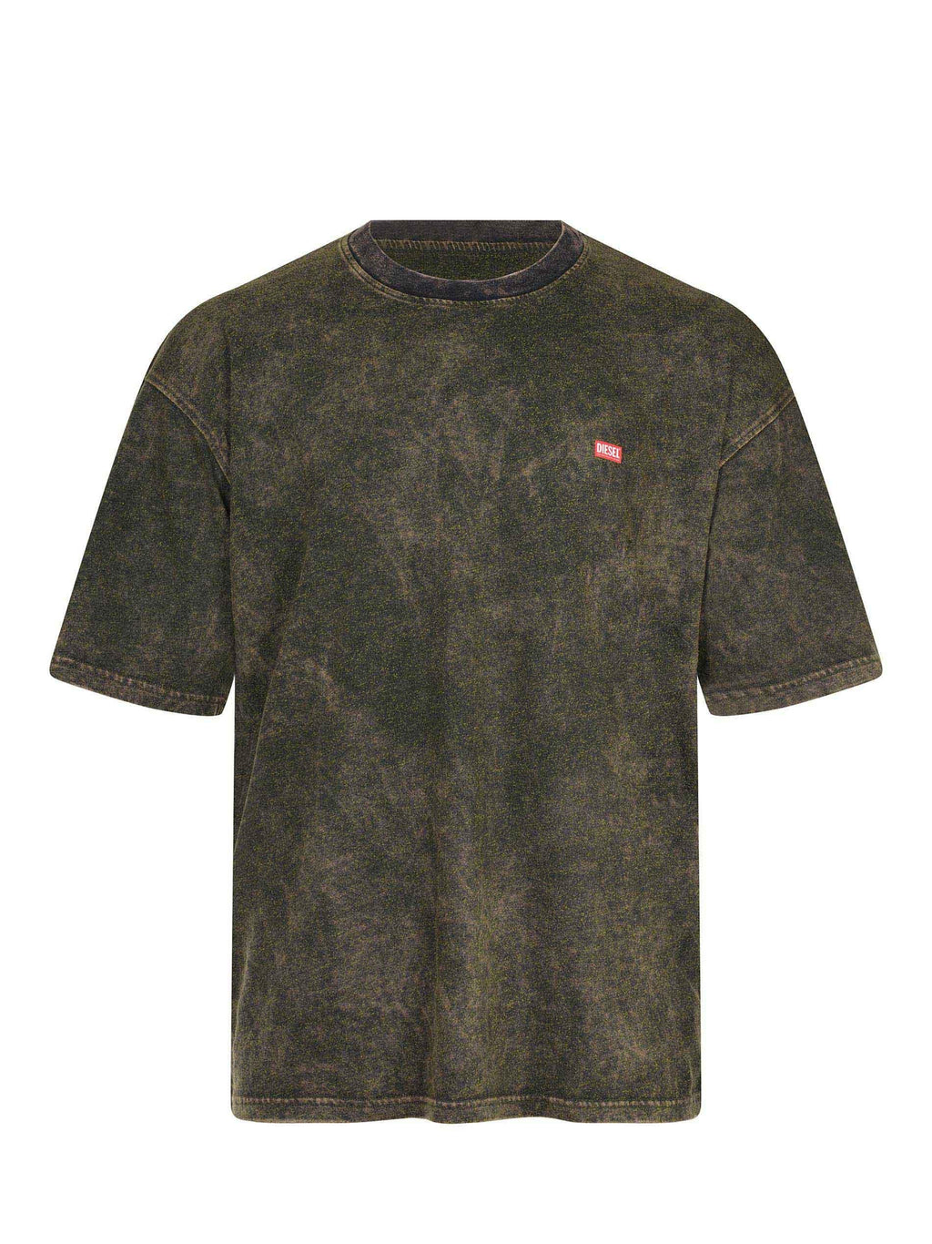 DIESEL T-shirt A18643 0AGBY-9XXB Brown