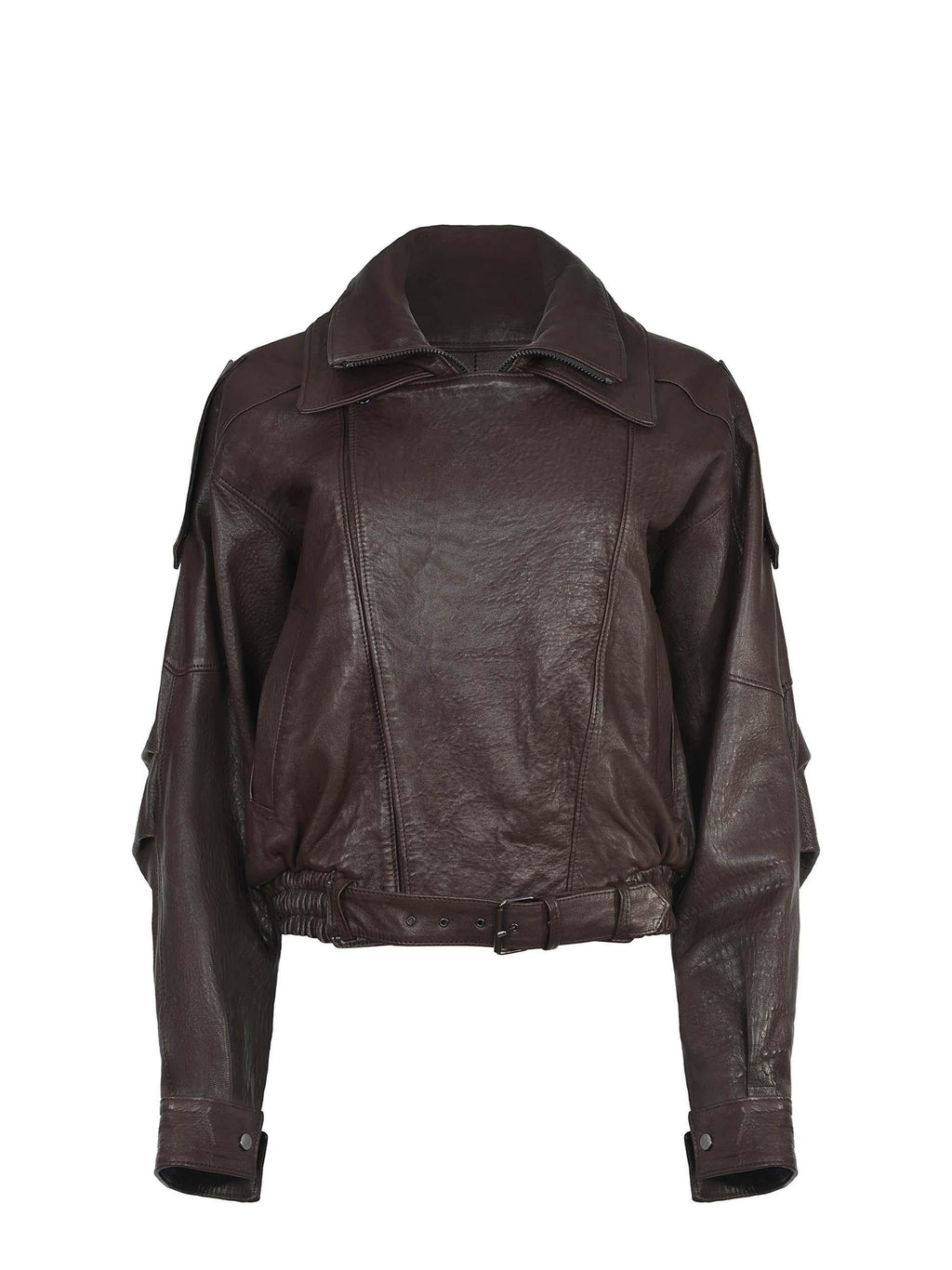 ALESSANDRA GRIMOLDI Jackets YSL BROWN JACKET Brown