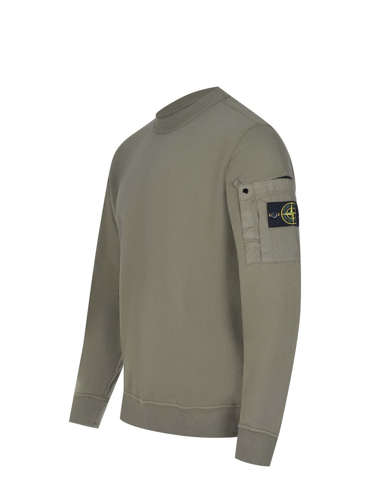STONE ISLAND Sweatshirts 6100019S0410 V005G Military Green