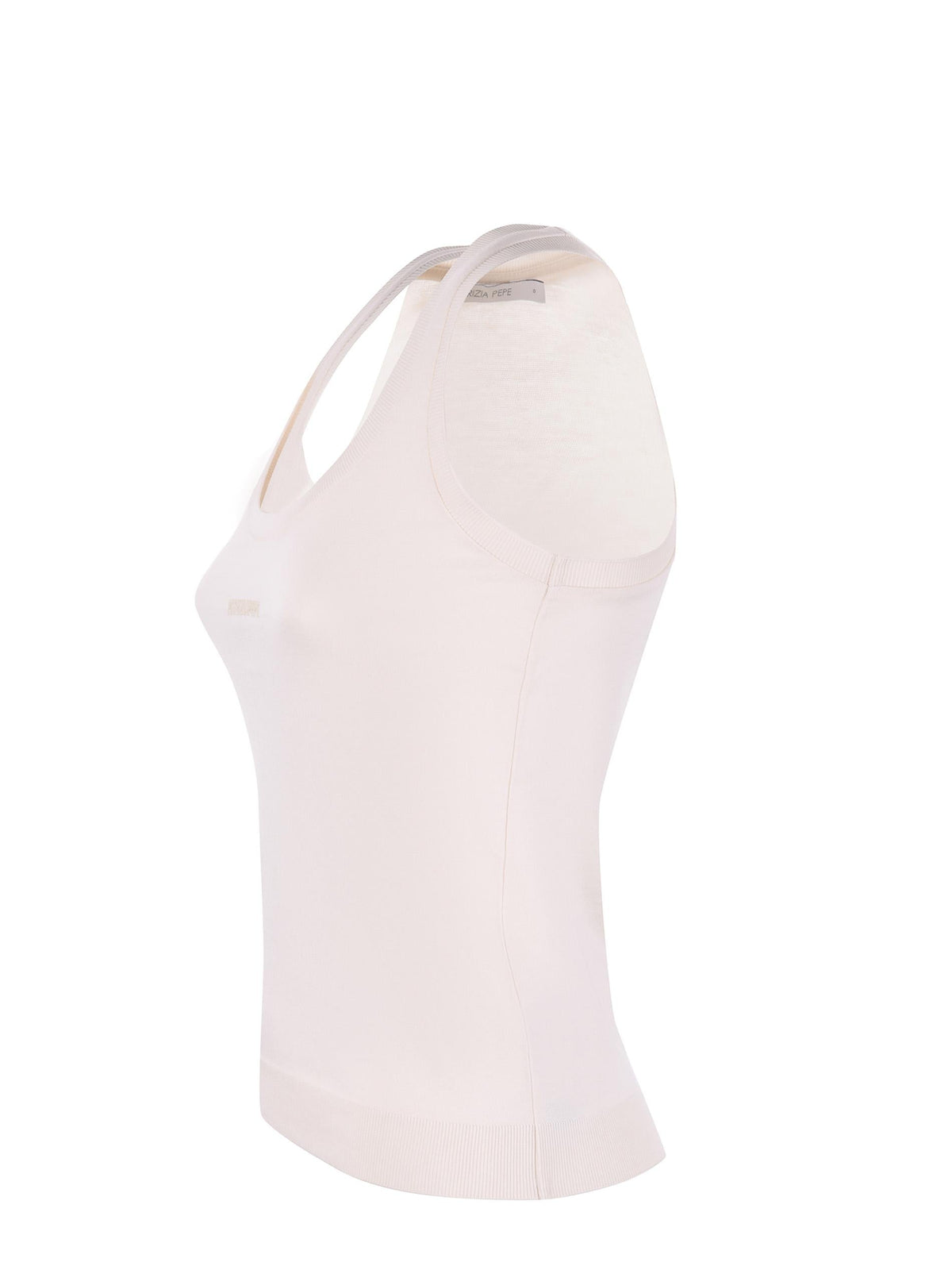 PATRIZIA PEPE Tank tops 2M4543-J419 W417 Ivory