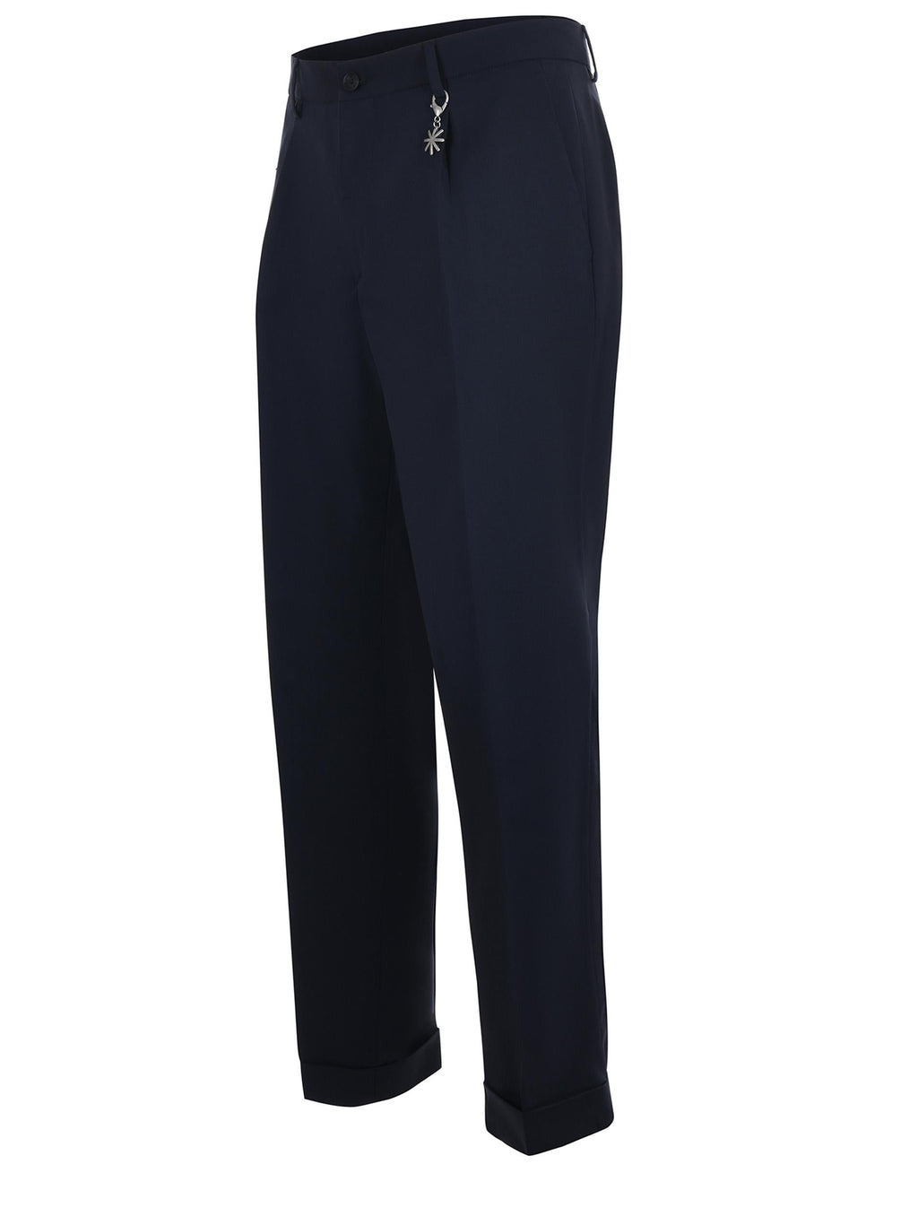 MANUEL RITZ Trousers P1658 260000-89 Dark blue