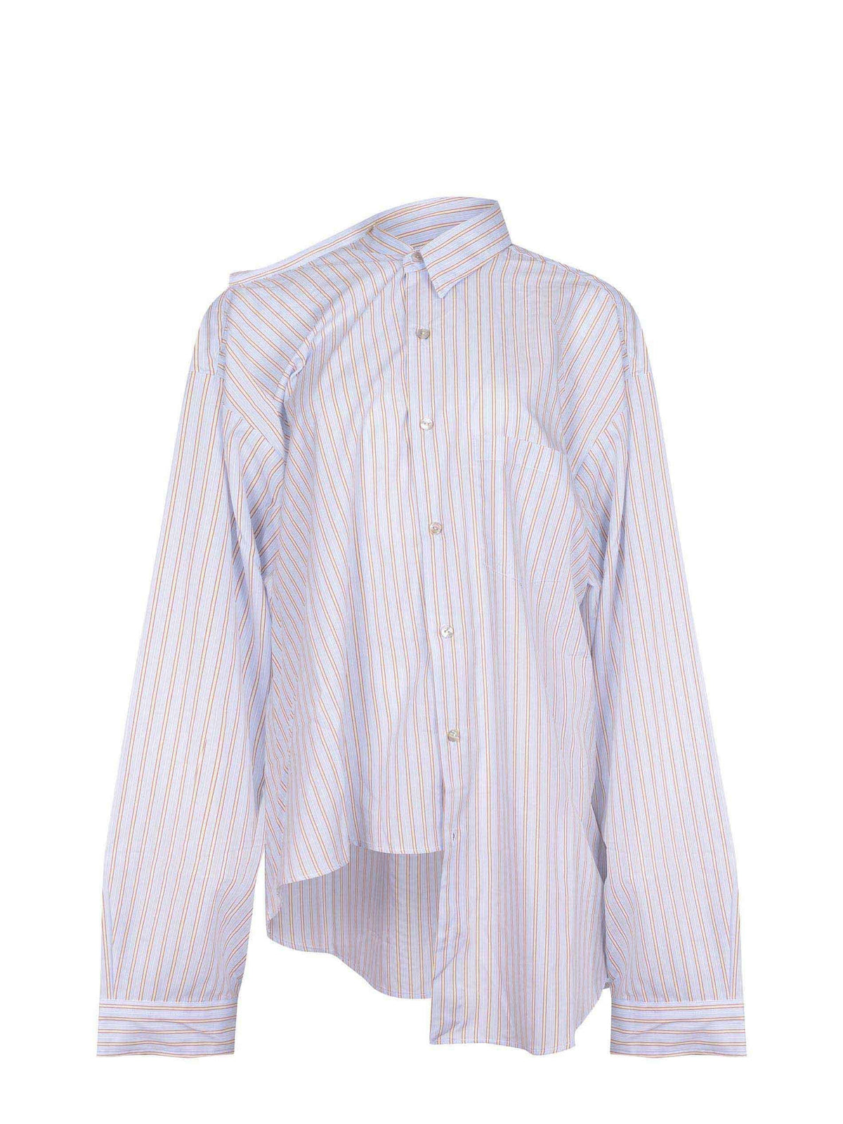 A PAPER KID Shirts F5PKWOSI067 186. Light Blue