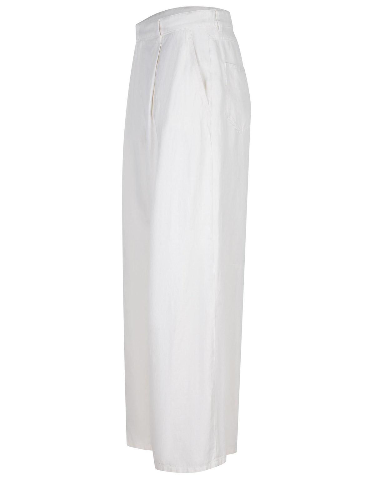 S MAXMARA Trousers 2619131093600 325-001 White