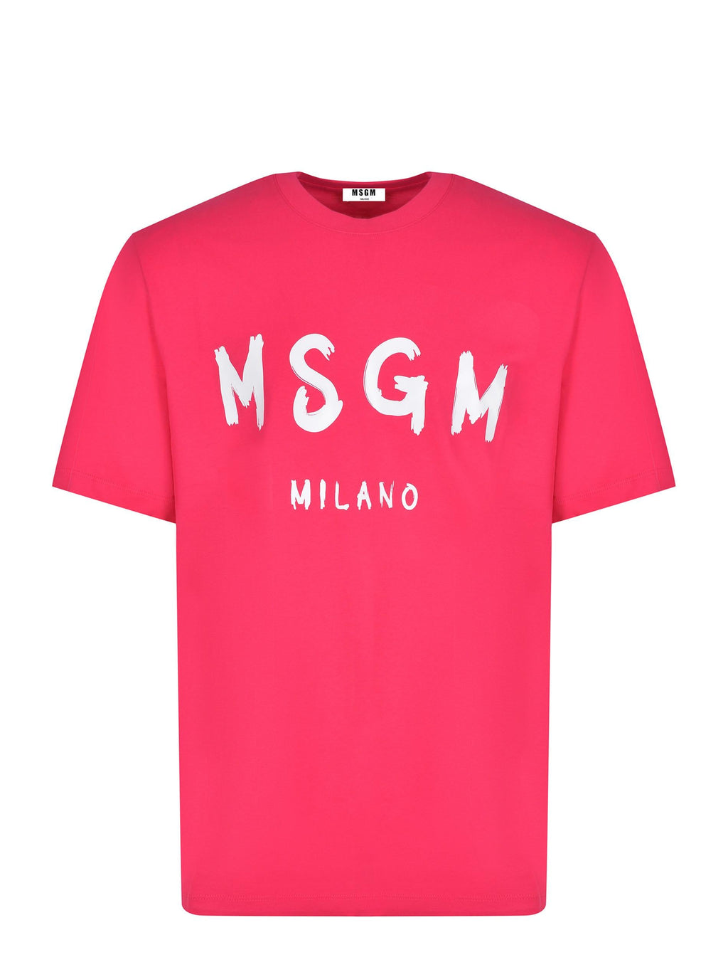 MSGM T-shirt 4040MM510 267002-19 Fuchsia