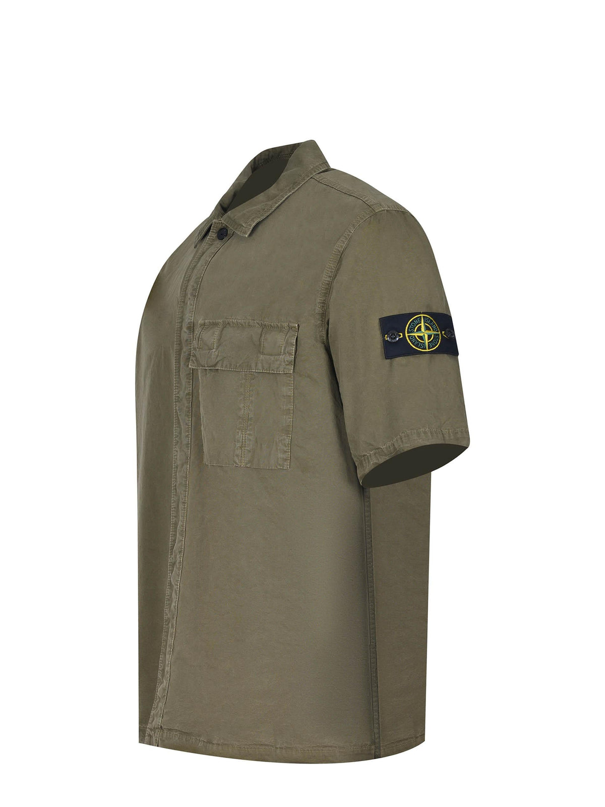 STONE ISLAND Shirts 1200031S00WN V015G Military green
