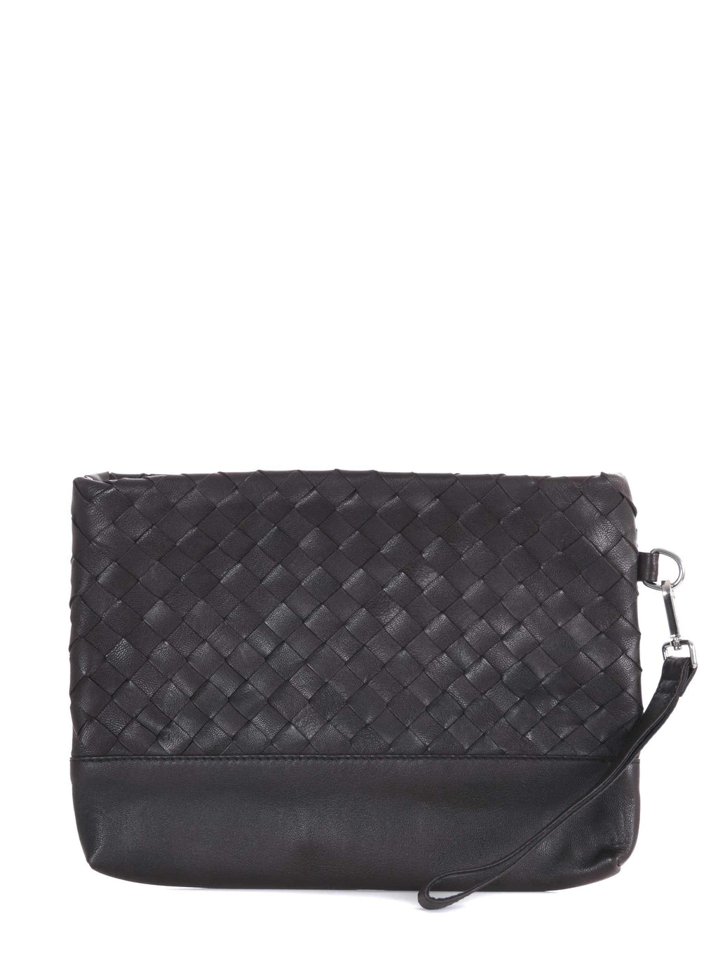 THE JACK LEATHERS Clutch CLAU-NAIN 06 Dark brown