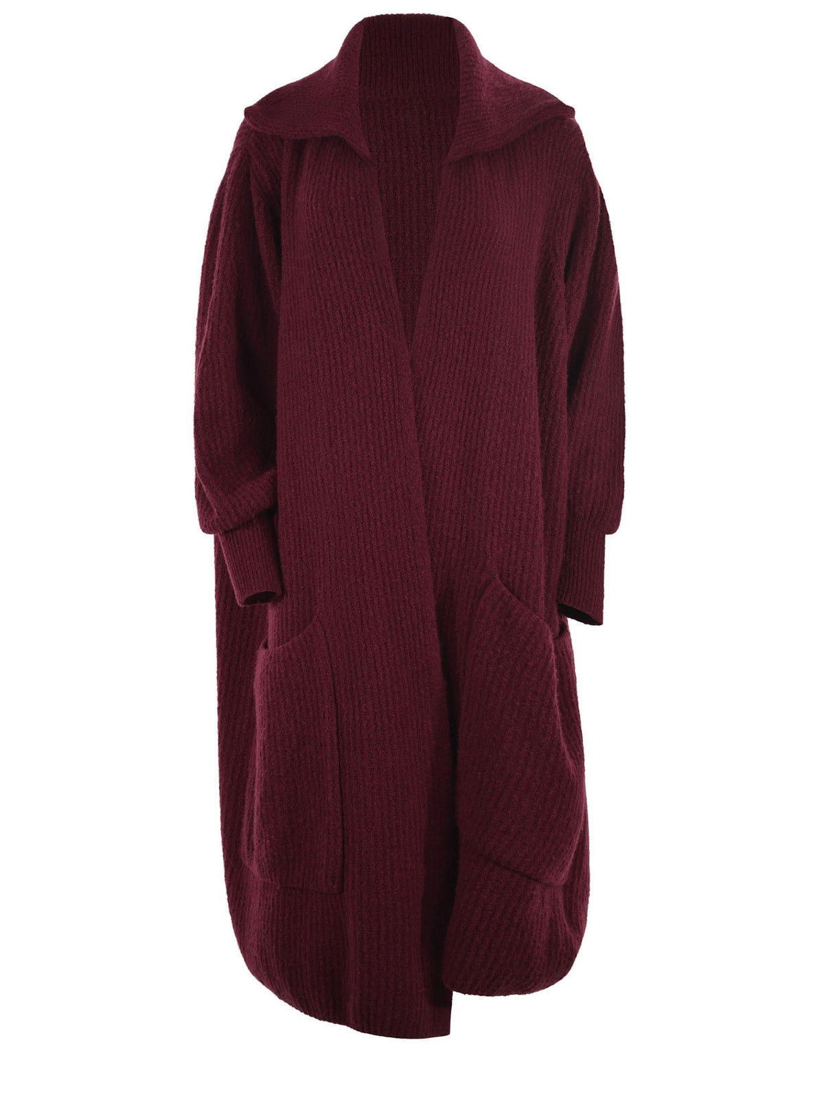 SOLOTRE Cardigan M3S0094 SU39S Burgundy